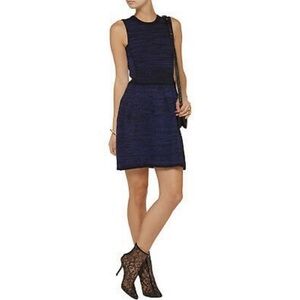 WGB by Walter Baker Taylor Space Dye‎ Stretch Knit Fit and Flare Dress Size S